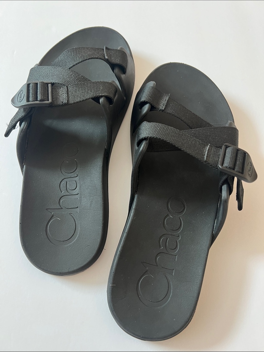 Chaco Chillo Performance Slide Sandals with Webbed Straps - Picture 4 of 9